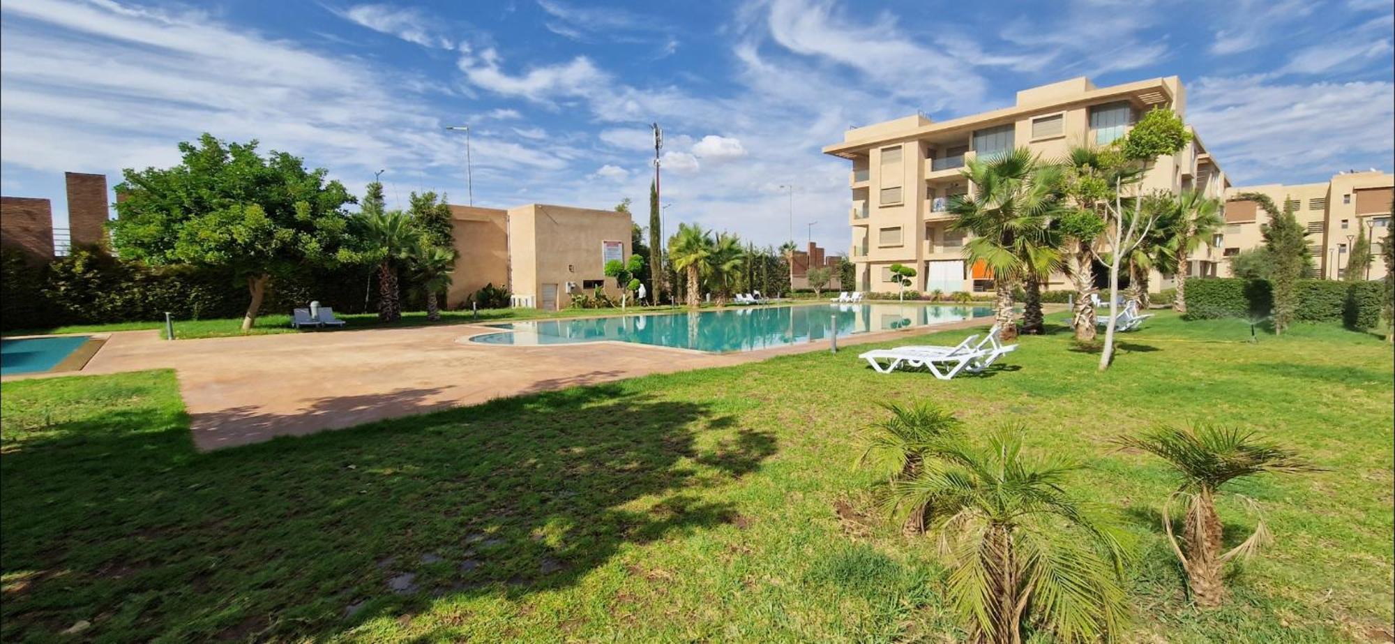 Cosy Appart Avec 2 Piscines, 2 Ch, 2 Sdb Marrakech Marrakesch Exterior foto